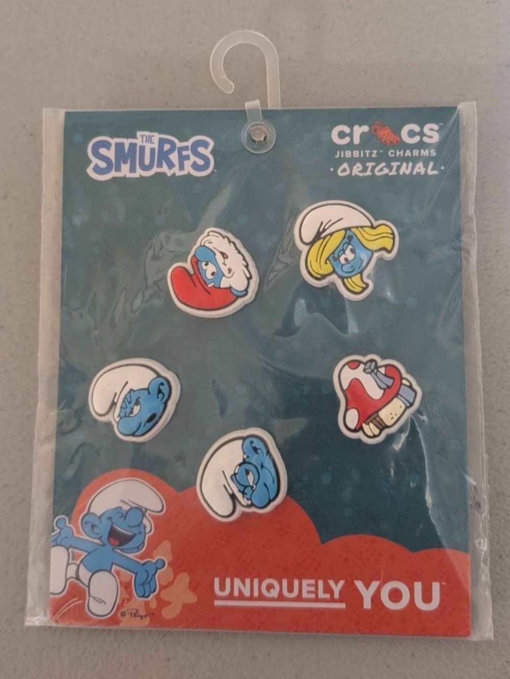 New! Smurfs Crocs Jibbitz Charms